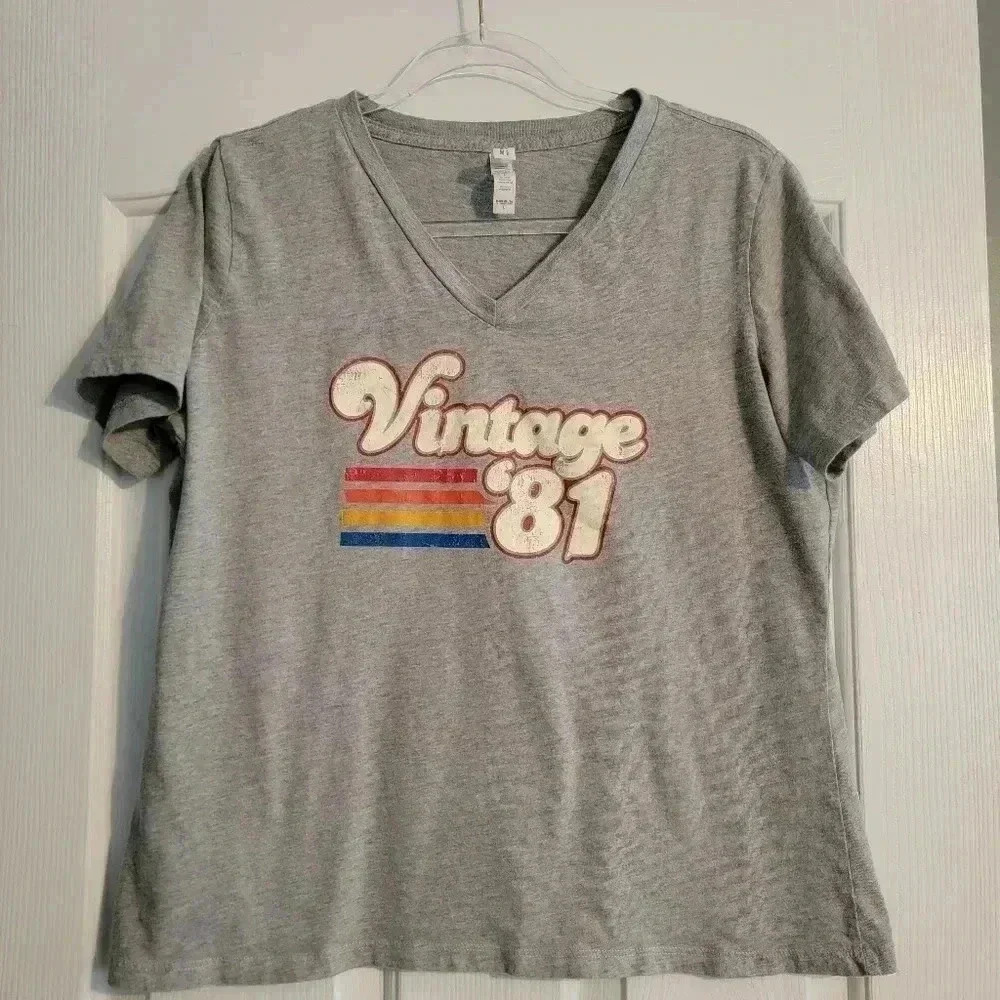 Vintage 1981 tee Size large